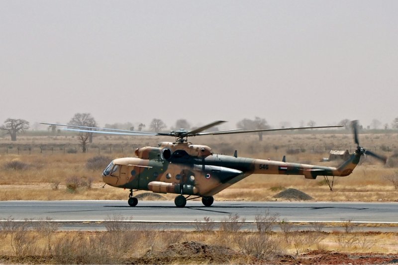 Ми-17 ВВС Судан