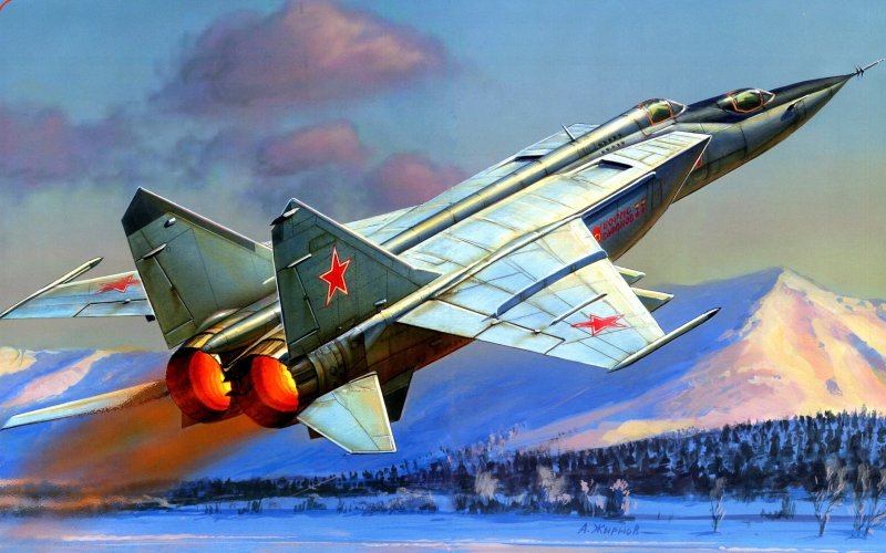 Истребитель-перехватчик миг-25