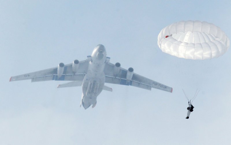 Десантирование с ил 76