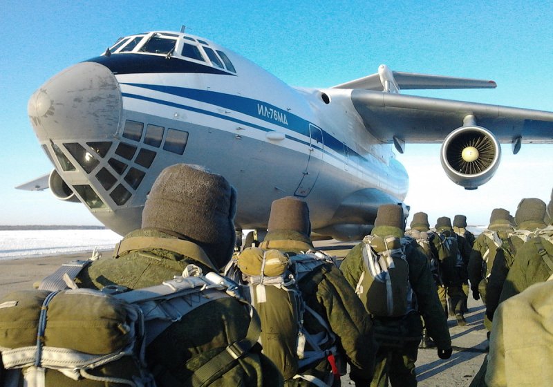 Ил-76 прыжки ВДВ
