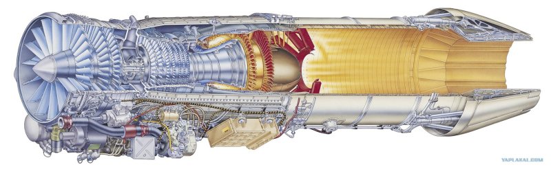 Двигатель General Electric f404-ge-400