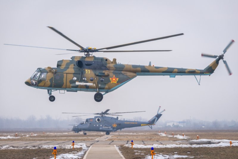 Ми-35 ВВС Казахстана