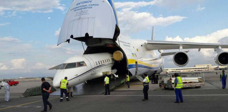 Вес самолета Руслан груженный