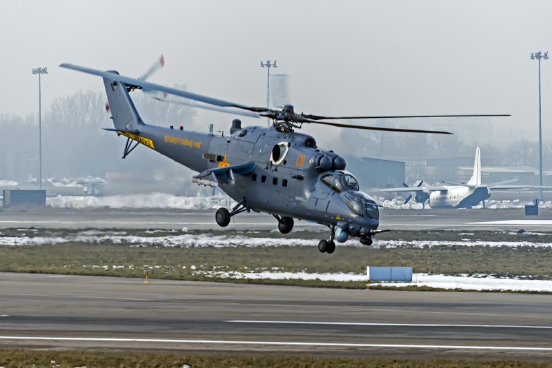 Ми-35 ВВС Казахстана