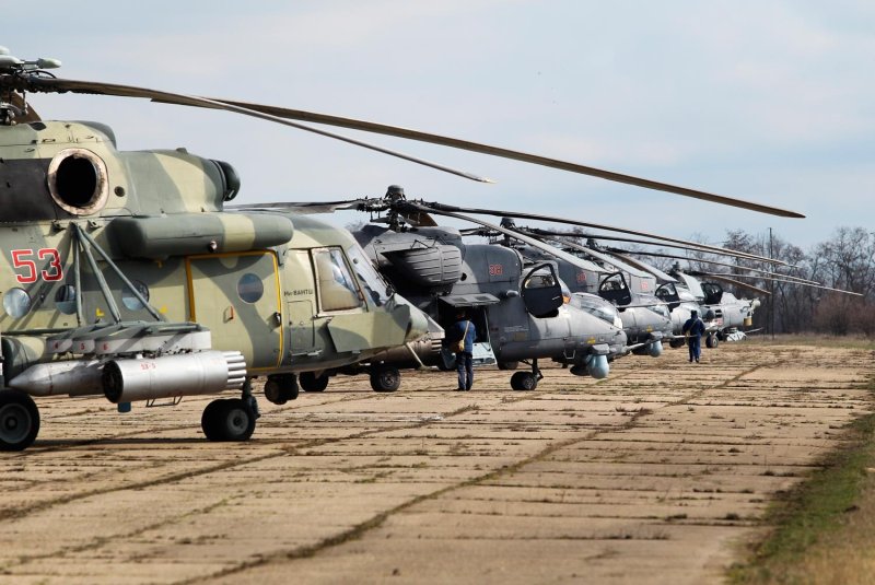 Вертолетная эскадрилья ми8