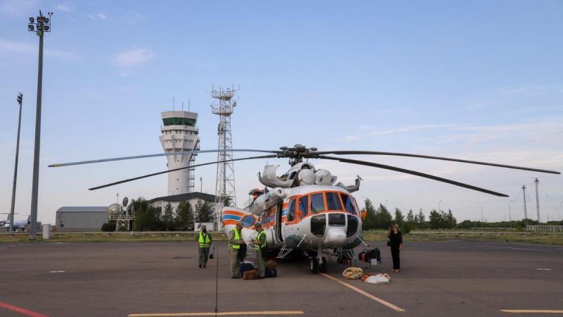 Правая РК В вертолете