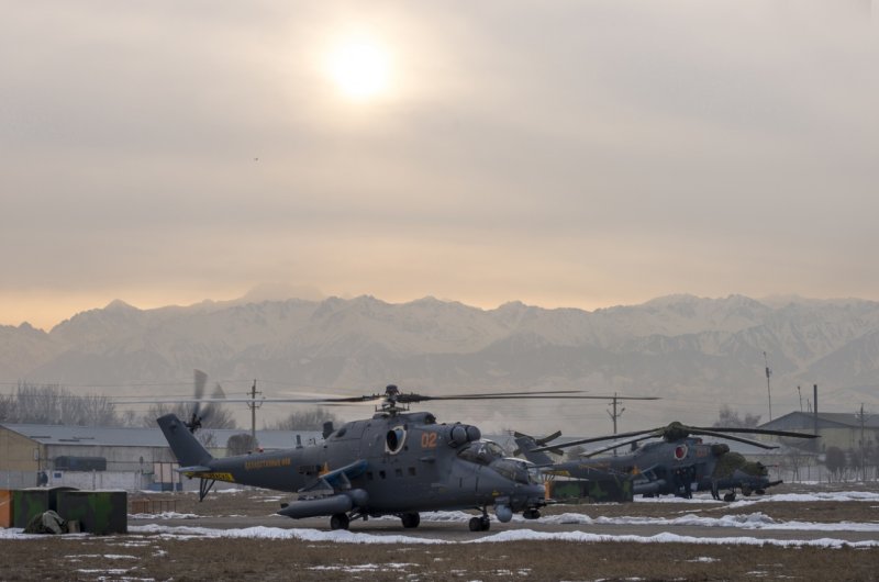 Ми-24 ВВС Казахстана