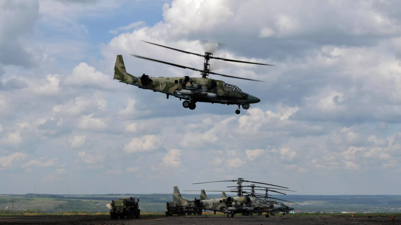 Ударный вертолет ка-52 Аллигатор