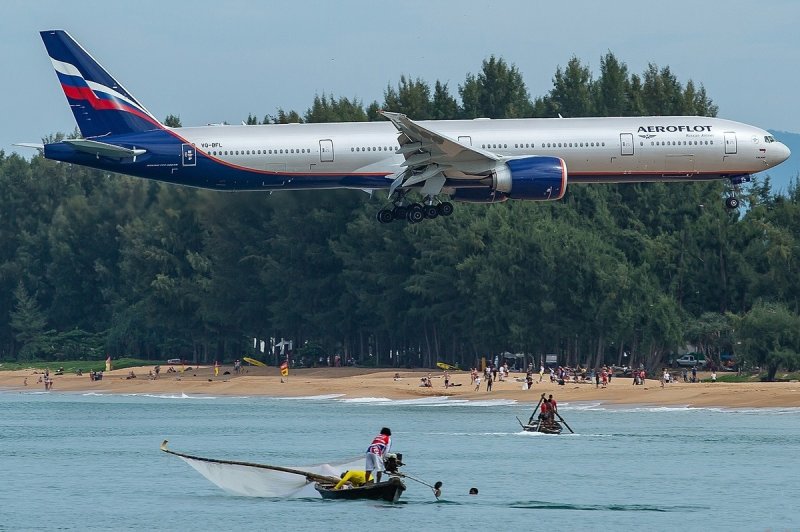 Боинг 777 Аэрофлот Пхукет