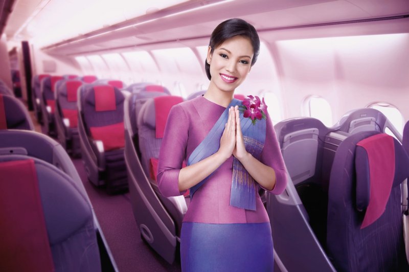 Thai Airways форма бортпроводников
