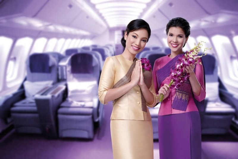 Thai Airways бортпроводники