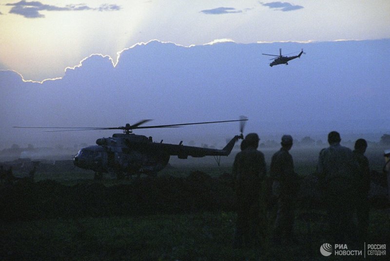 Чеченская война 1994-1996 вертолет
