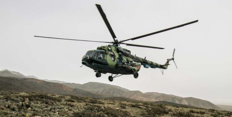 Ми 8 в Таджикистане