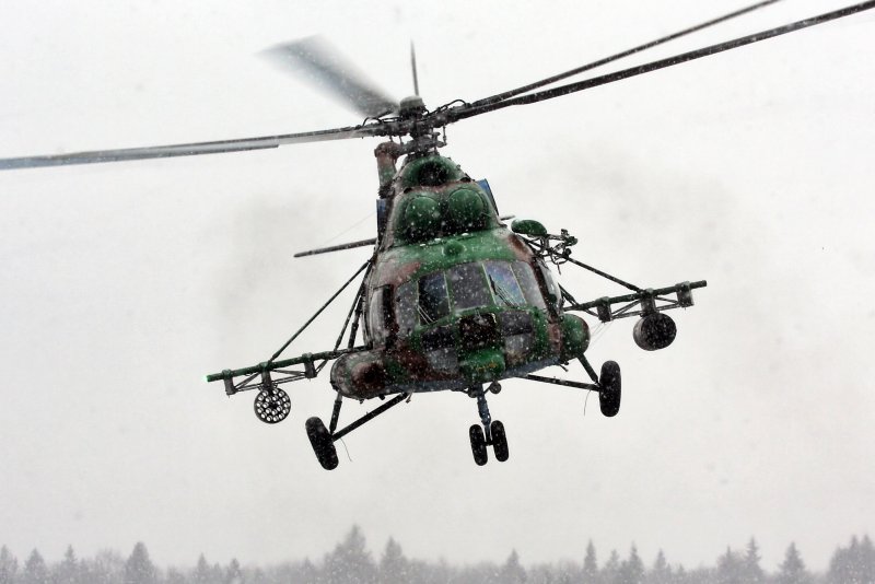 Вертолет ми 8 в Чечне