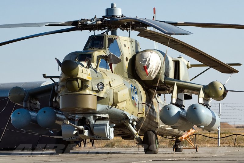 Ми-28 вертолёт и Апач
