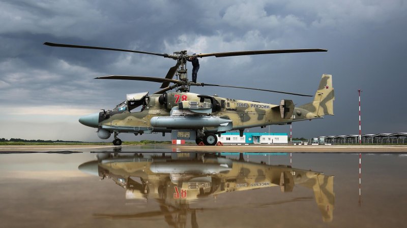 Вертолёт к-52 Аллигатор