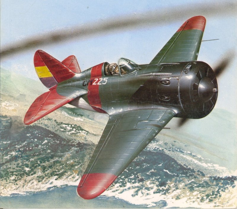 Истребитель Поликарпова и-16
