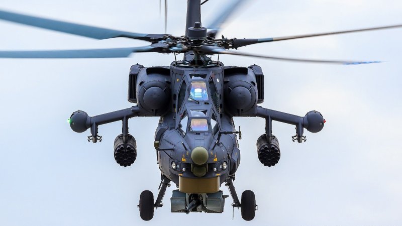 Военный вертолет ми 28
