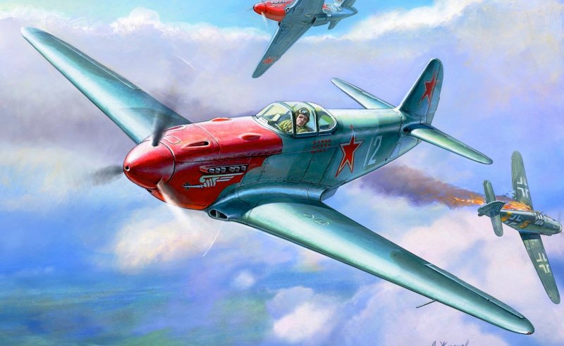 Самолет як-18 Жирнов