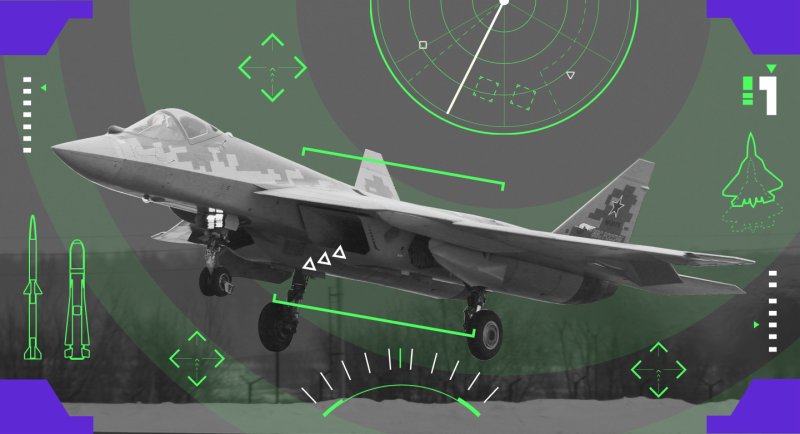 Истребитель пятого поколения Су 57