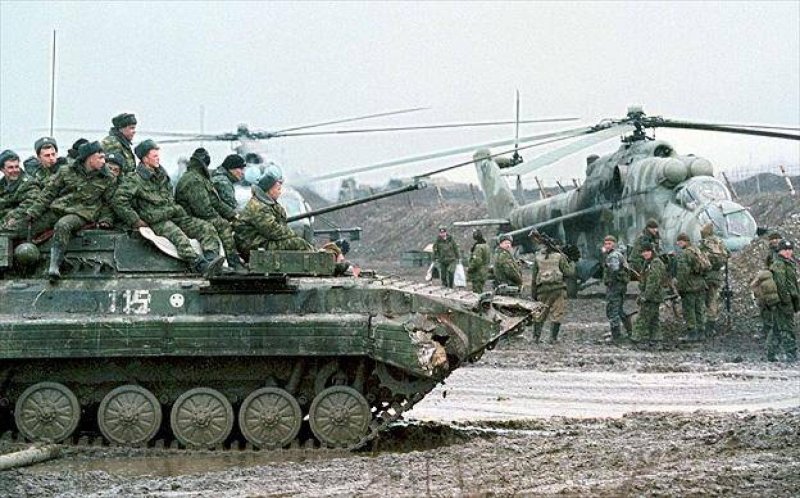 БМП-2 В Чечне