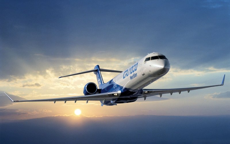 Бомбардир самолет CRJ 1000