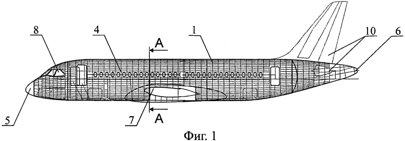 Т4 3 отсек фюзеляж