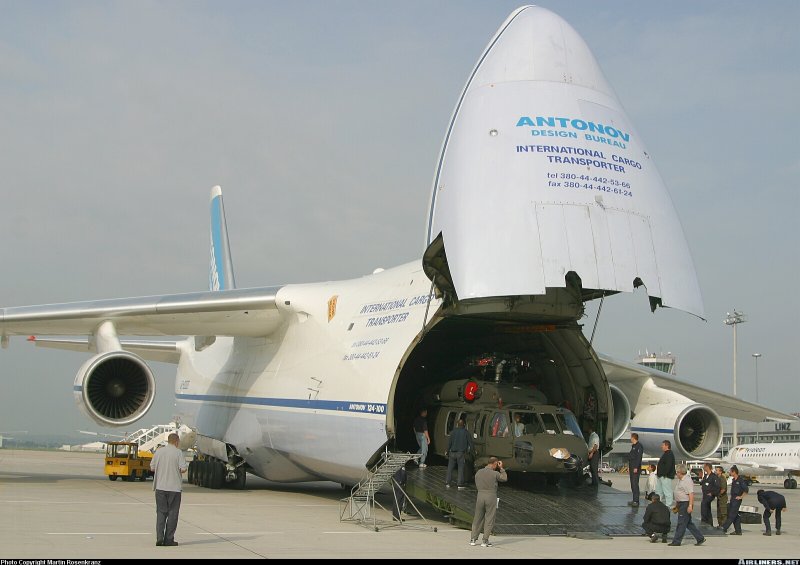 АН-124-100 Руслан габариты