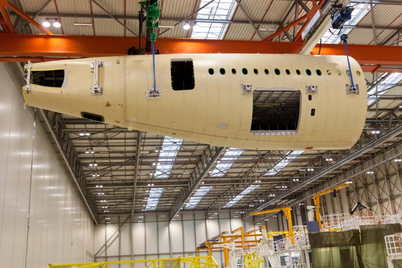 Airbus a350 фюзеляж