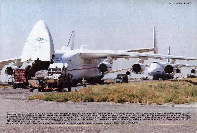 Самолет 124 Руслан Мрия