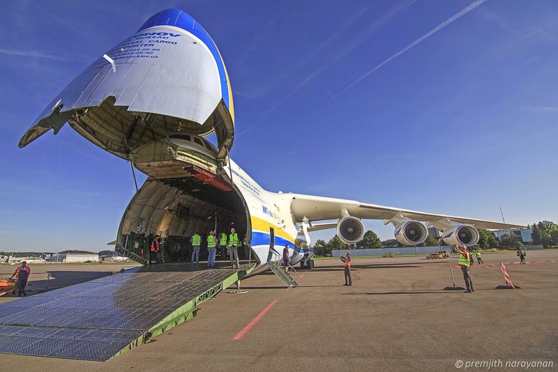 АН-225 Мрия в Шереметьево