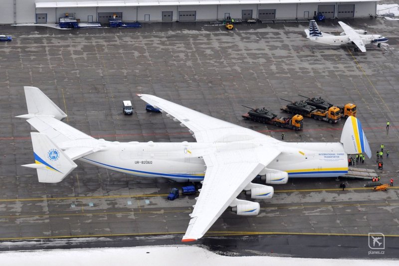 АН-225 Мрия сравнение