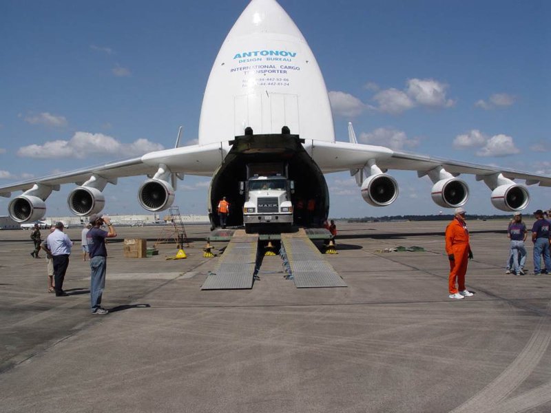 АН 225 Мрия и человек