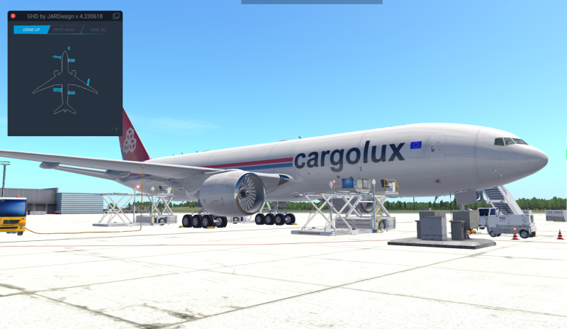 Грузовой Boeing 777-300