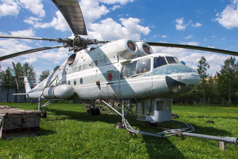 Вертолет кран ми-10