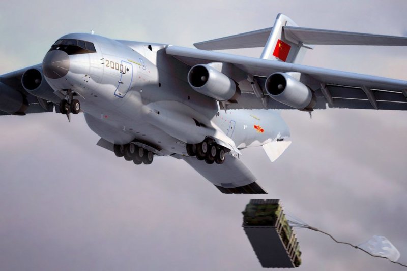 Китайский транспортник y-20