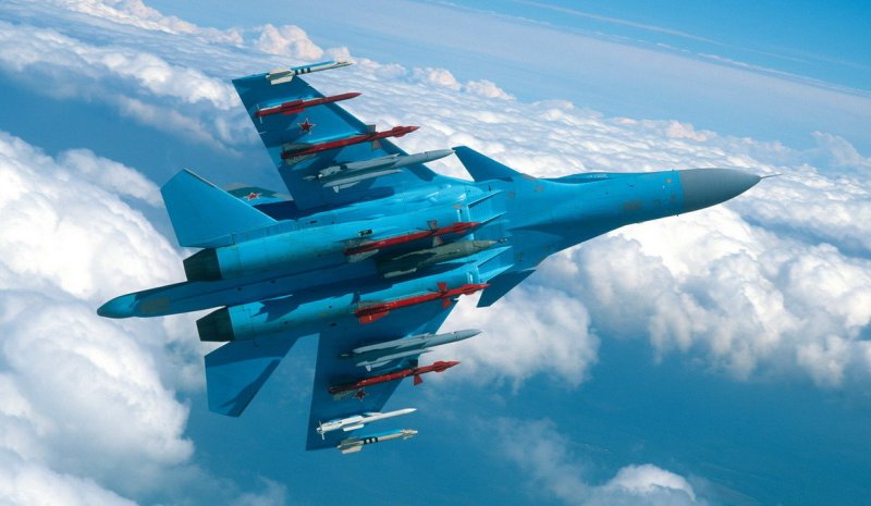 Самолёт истребитель Су 34