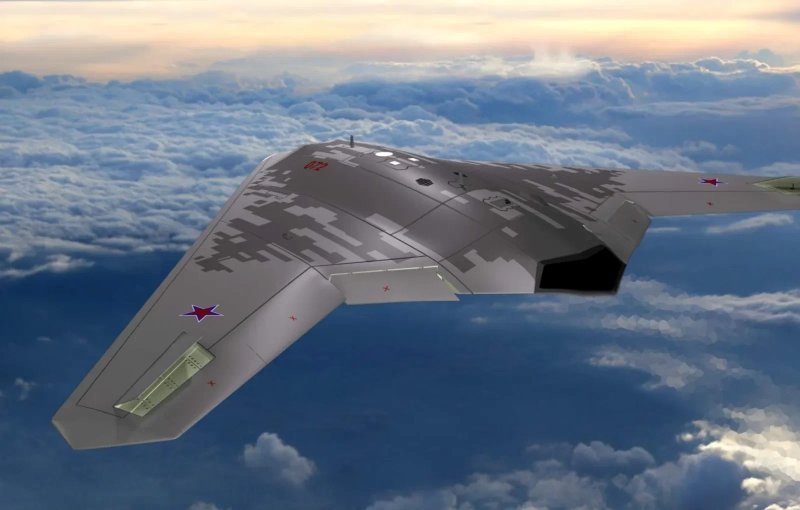 Тяжелый ударный беспилотник с-70 "охотник"
