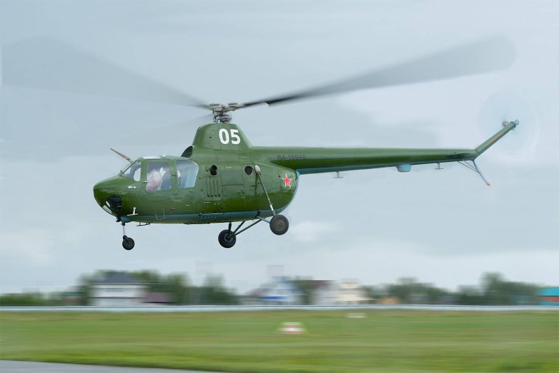 Вертолет ми-1 аэродром Мочище