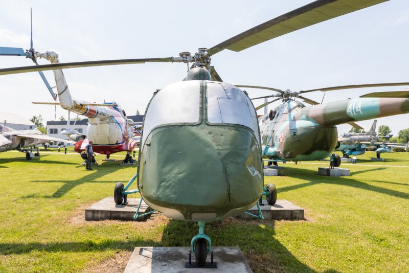 Ми-1 вертолёт кабина