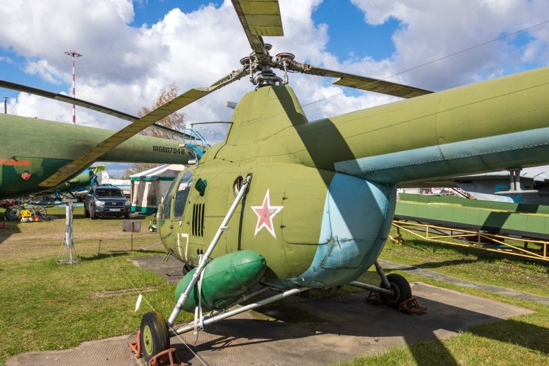 Ми-1 вертолёт кабина
