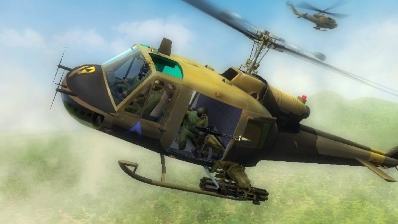 Вертолёты Вьетнама uh-1 игра
