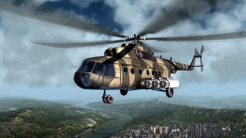 Air Missions hind ми-8