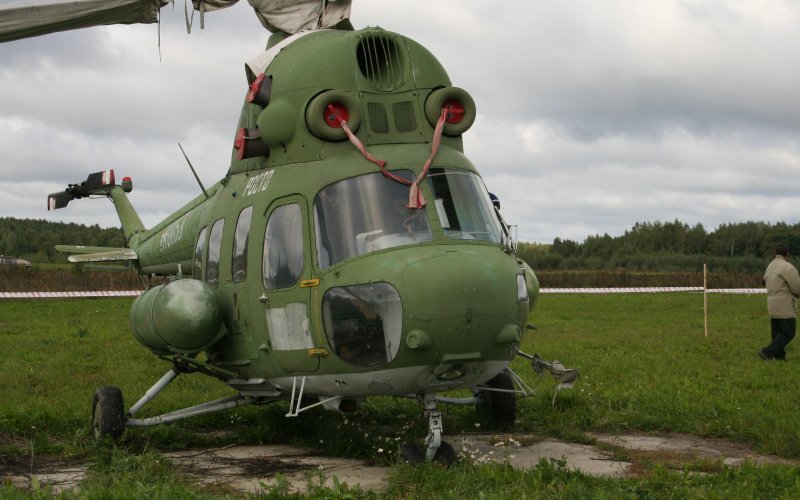 Вертолёт ми2 ДОСААФ СССР