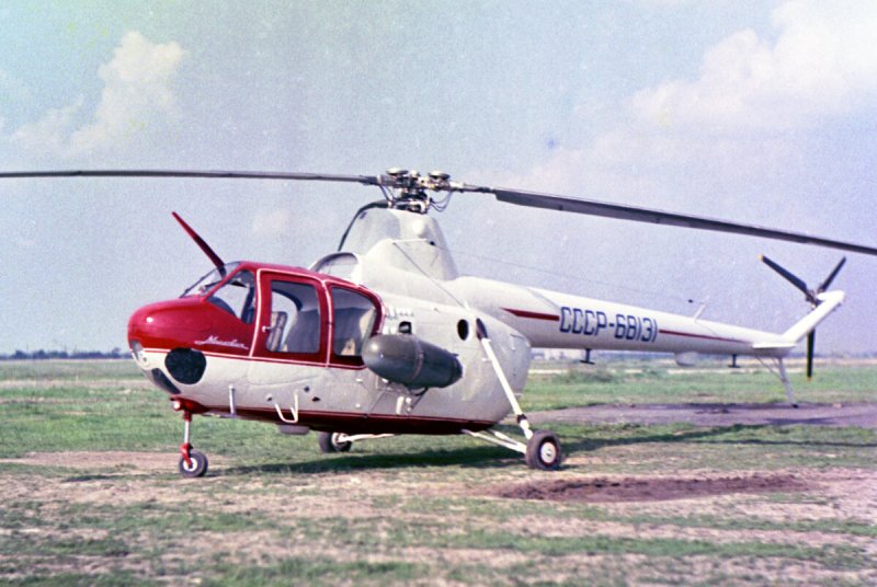 Совётский вертолёт ми1