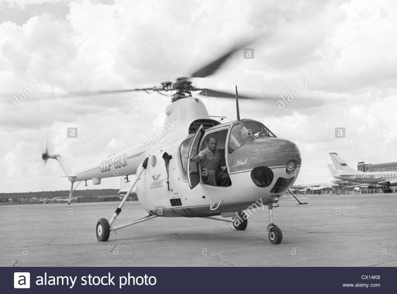 Совётский вертолёт ми1