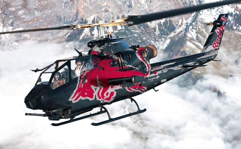 Bell Ah-1f Cobra пожарный