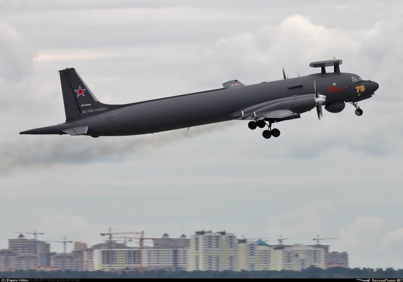 Ил 38н сверху