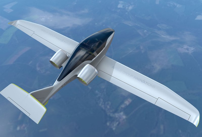 Электросамолет Airbus
