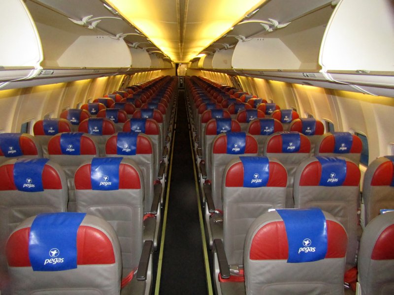 Nordwind Airlines 737-800 салон